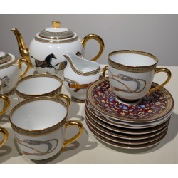 Service à café "Cheval d'Orient" par HERMÈS