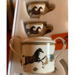 Service à café "Cheval d'Orient" par HERMÈS