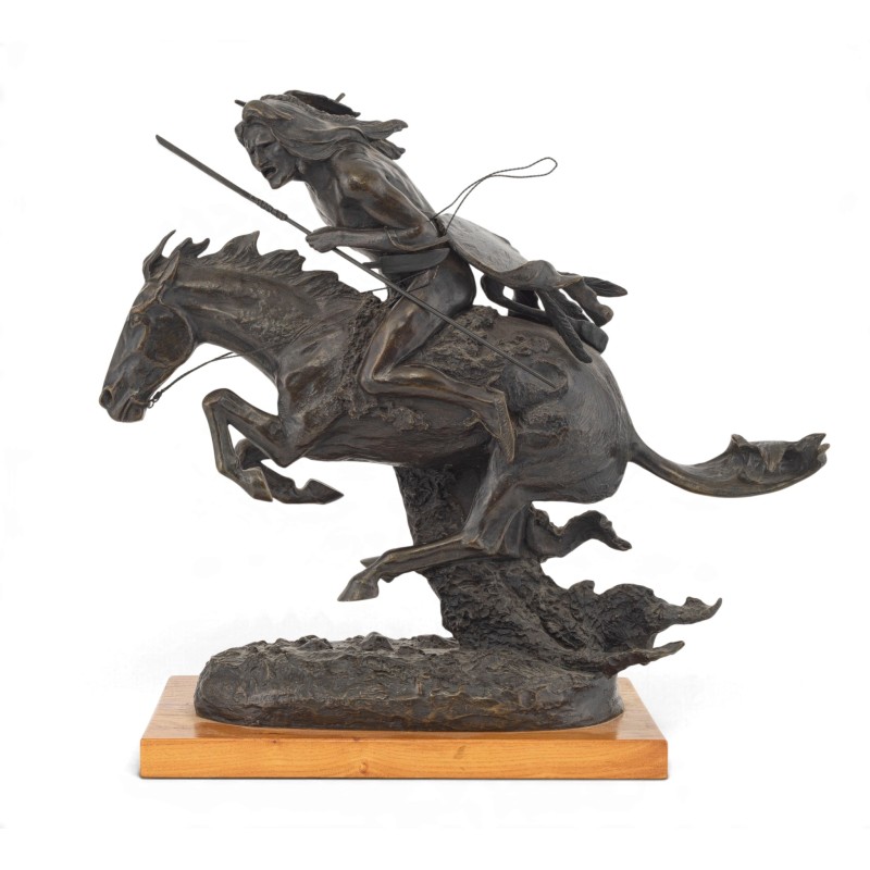 Bronze "The Cheyenne" signé REMINGTON