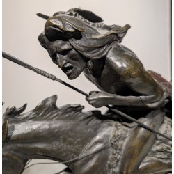 Bronze "The Cheyenne" signé REMINGTON