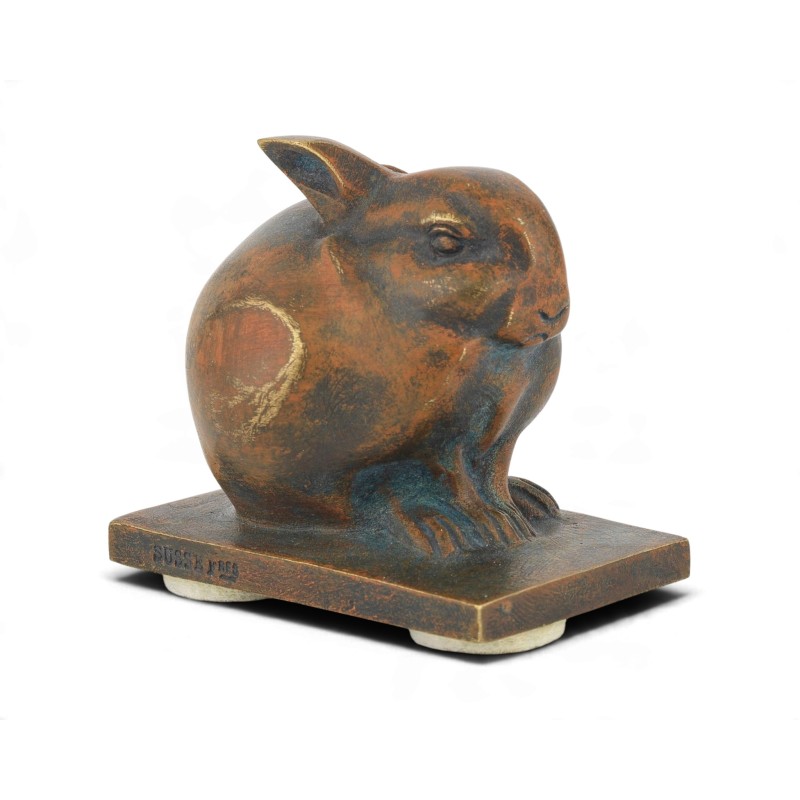 Bronze "Lapin bijou" signé SANDOZ