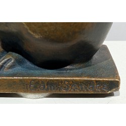 Bronze "Lapin bijou" signé SANDOZ