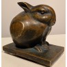 Bronze "Lapin bijou" signé SANDOZ
