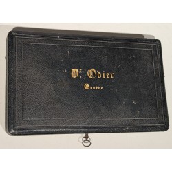 Coffret d'instruments chirurgicaux ODIER