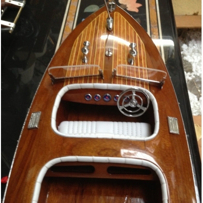 Maquette de bateau \"Triple Cockpit\"