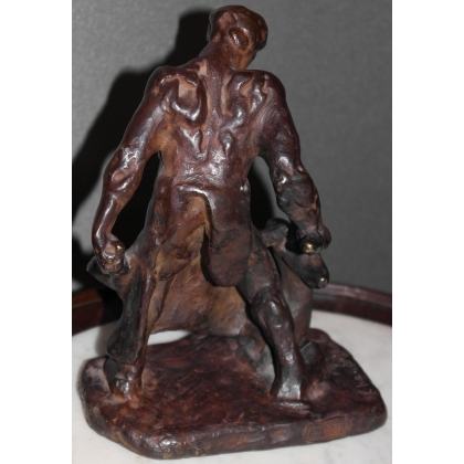 Bronze \"forgeron\" signé ERIKSSON