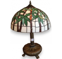 Lampe style Tiffany "Bambou"