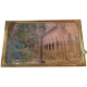 Pastel "Cloître de Moissac" signé E. FOREL