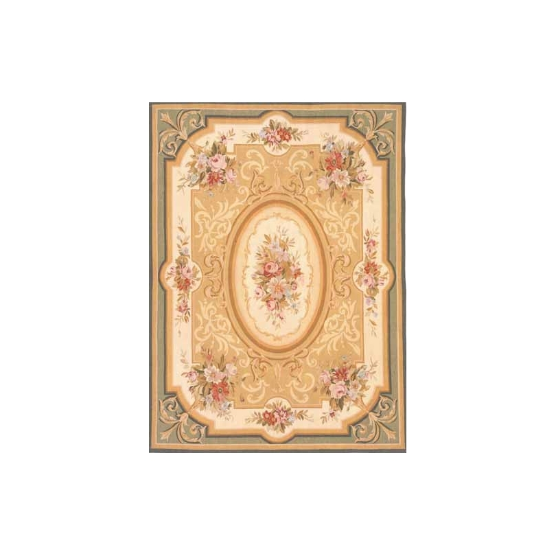 Tapis Aubusson style Louis Philippe,