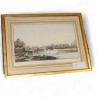 Gravure "Vue de Genève du côté de la  sur Moinat SA  - Antiquités décoration -  Gravures, Lithos