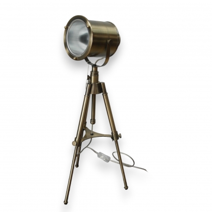  Lampe de bureau "Chaplin" en laiton sur  Moinat SA  - Antiquités décoration
