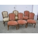 Suite de 6 chaises Louis XV