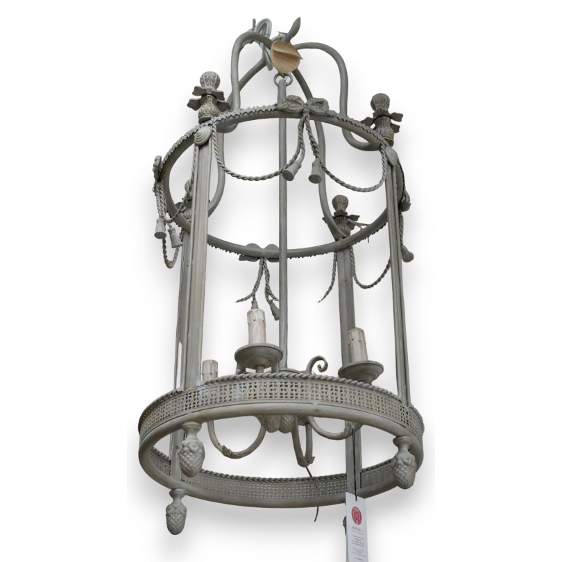 Louis XVI-style hanging lantern at Moinat SA – Antiques and home décor