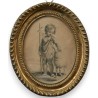 Miniaturgravur „Jean Baptiste“ von Moinat SA – Antiquitäten und Dekorationsgegenstände