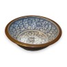 Blue-and-white porcelain cup with a brown rim from  Moinat SA  - Antiques and home décor