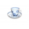 Tasse et sous-tasse en porcelaine de Meissen