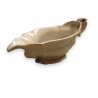 Saucière en faïence blanche