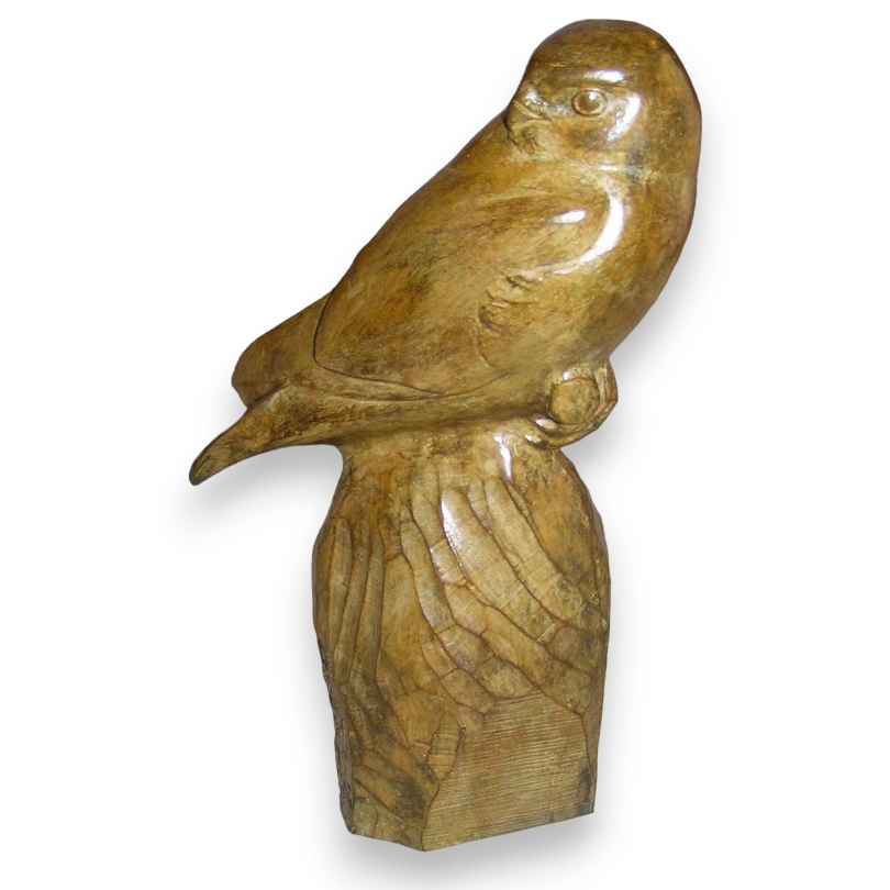 Bronze \"Faucon Hobereau\", signé Robert HAINARD