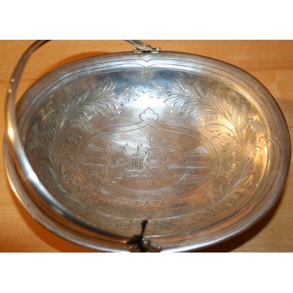  Panier avec anse en argent, Russie 1878 sur  Moinat SA  - Antiquités décoration