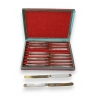 Lot de 18 couteaux, vermeil (1 couteau réparé)