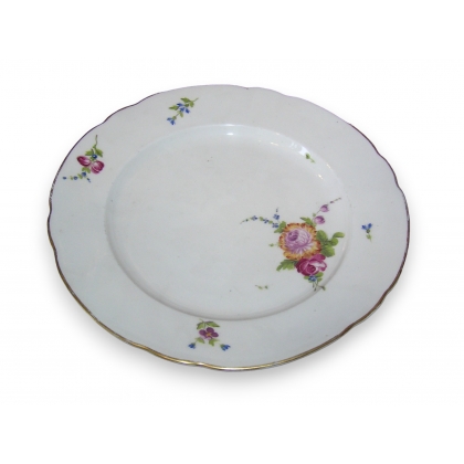 Assiette en porcelaine, Vieux Nyon