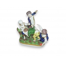Groupe en porcelaine de Samson