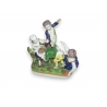 Groupe en porcelaine de Samson
