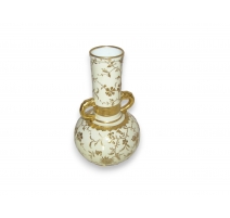 Vase en porcelaine dorée de Minton