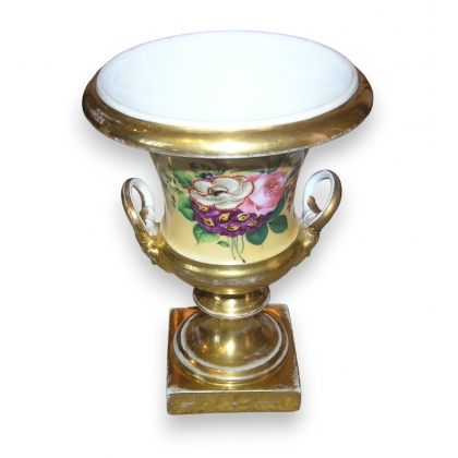  Vase Louis-Philippe en porcelaine, sur  Moinat SA  - Antiquités décoration