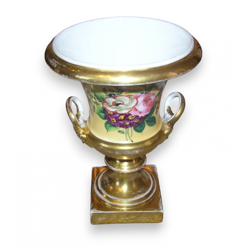  Vase Louis-Philippe en porcelaine, sur  Moinat SA  - Antiquités décoration