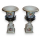 Paire de vases en porcelaine de Paris