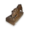  Sculpture en bois "Chien" signée E. sur  Moinat SA  - Antiquités décoration
