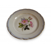 Assiette porcelaine