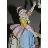 'Woman and Man' statue, in porcelain, by Moinat SA – Antiques and decorative items