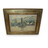 Paintings | Oil on paper "Giardini del Palazzo Moinat SA – Antiques and Decor"