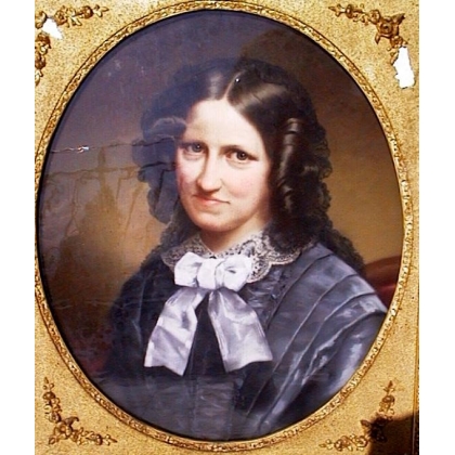 Pastel «Par de retratos».  en Moinat SA  - Antigüedades y decoración -  Gouaches, acuarelas, pasteles