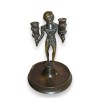  Bougeoir style gothique en bronze, sur  Moinat SA  - Antiquités décoration