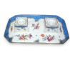 Encrier en porcelaine anglaise