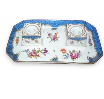 Encrier en porcelaine anglaise