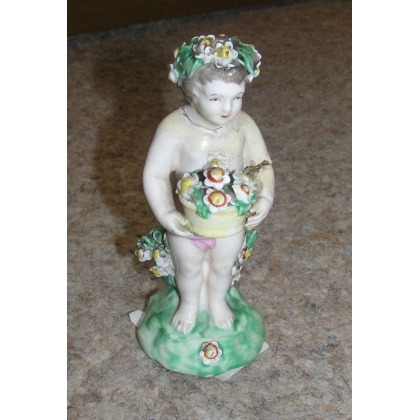 Figurine "Angelot" en porcelaine de