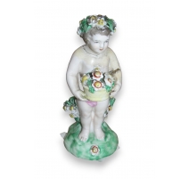 Figurine "Angelot" en porcelaine