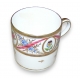 Tasse en porcelaine de Nyon, décor ruban