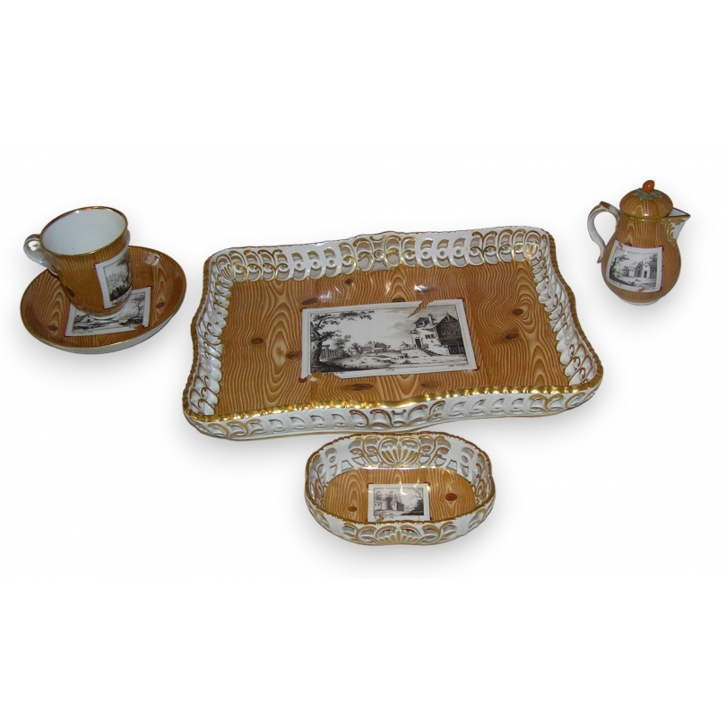 Set with tray and cups from Moinat SA – Antiques and home décor