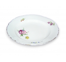Assiette en porcelaine, Vieux Nyon