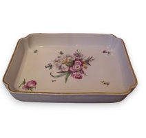 Plat en porcelaine de Frankenthal
