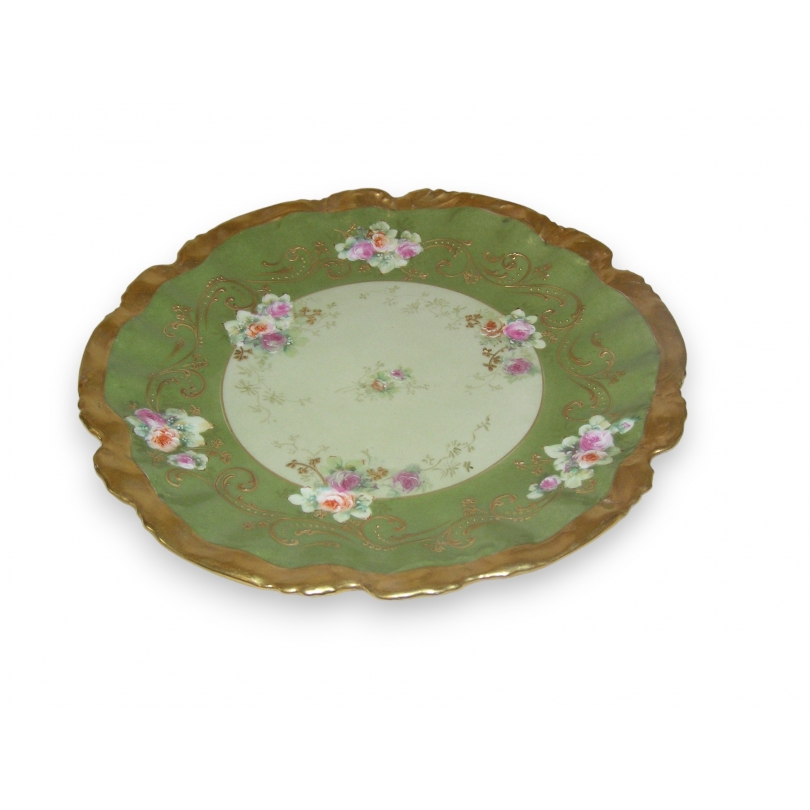 Assiette Napoléon III en porcelaine