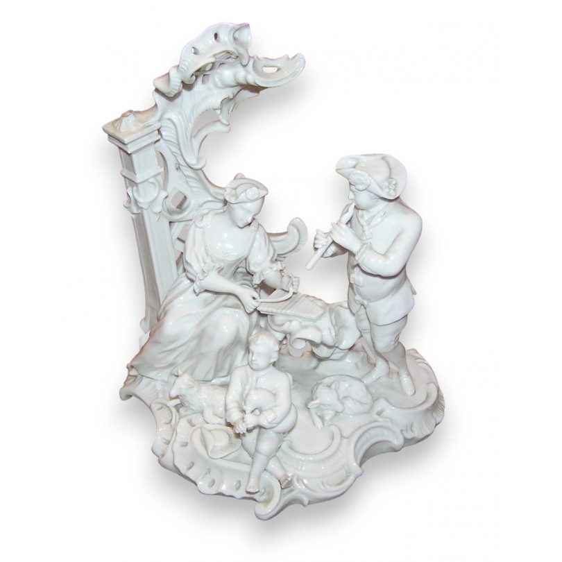 Groupe en porcelaine de Frankenthal