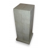 Colonne Art Déco en galuchat, coloris beige
