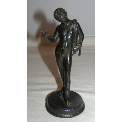 Bronze "Homme" d'après l'antique, Italie