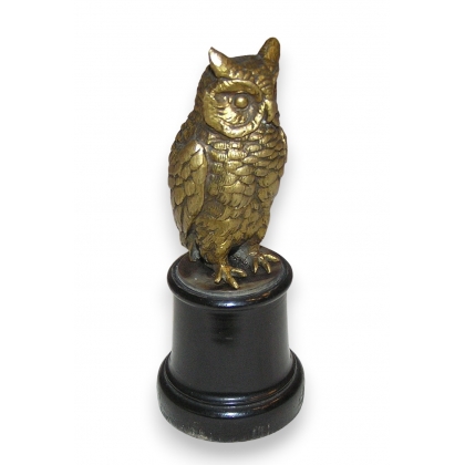 Grand duc (owl) bronze